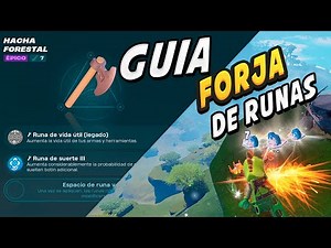 COMPLETE GUIDE to RUNE FORGING and RUNE FARMING 📘🔍 in LEGO FORTNITE