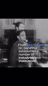 On his 106th birth anniversary, we celebrate Dr. Vikram Sarabhai, the visionary who ignited India’s space journey. His belief in applying space science for societal benefit continues to shape the nation's space programme. As we approach National Space Day, his legacy endures. #VikramSarabhai #ISRO #NationalSpaceDay #NSpD2025 | ISRO - Indian Space Research Organisation