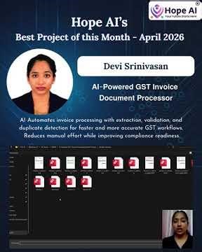 AI Powered GST Invoice Document Processor- Learner Project (Devi Srinivasan )