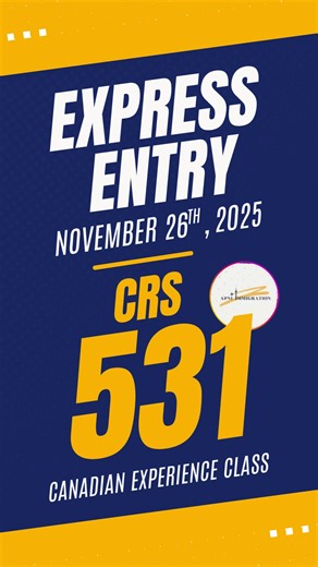 Canada just held a new Canadian Experience Class (CEC) draw — here’s what you need to know. IRCC invited 1,000 applicants under the CEC stream on November 26, 2025. The minimum CRS score was 531, with a tie-breaking rule of October 8, 2025 (19:02:26 UTC). CEC draws continue to offer strong opportunities for candidates with skilled Canadian experience — but scores remain competitive, and entering the pool early is more important than ever. If you’re working in Canada and not sure whether you shou