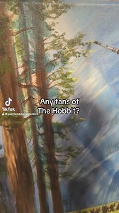 My Hobbit oil painting 😄 #hobbit #tolkien #gandalf | Painted Dragon Studios