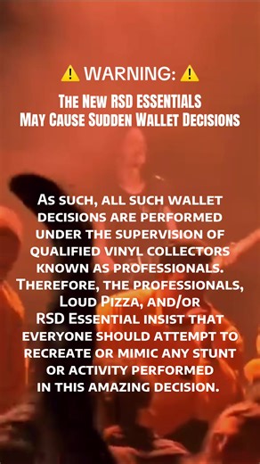 ⚠️ WARNING: ⚠️ the new RSD ESSENTIALS may cause sudden wallet decisions. Things are getting dramatic around here—Elvis Crustello showed up fully dressed for the occasion for the official announcement of Danzig I & II RSD ESSENTIAL release because it deserves nothing less! 💀🍕 📍 https://loudpizza.com #danzig #danzigvinyl #rsdessentials #rsd #vinylcommuníty