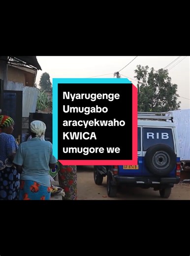 Nyarugenge UMUGABO aracyekwaho KWICA UMUGORE we