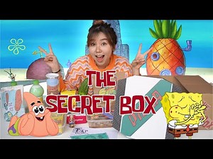 UNBOXING SECRET BOX SPONGEBOB !! ISINYA ADA APA AJA YA ?!