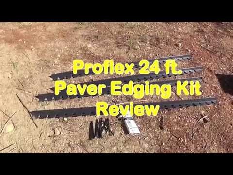 Proflex 24 ft. Paver Edging Project Kit Review 1260HD-24C