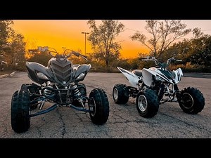 RAPTOR 700 VS RAPTOR 250 RACE