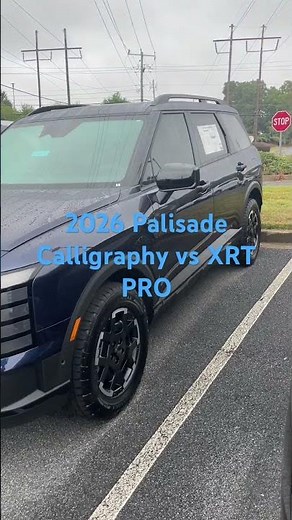 2026 Palisade Calligraphy vs XRT PRO