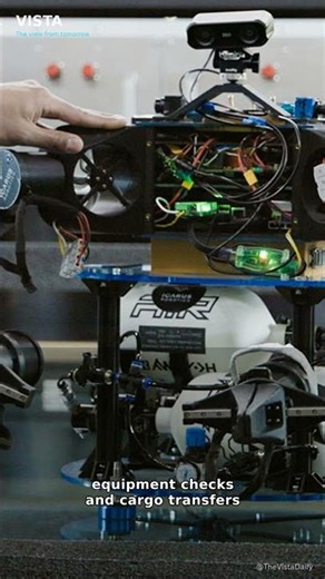 Icarus Robotics to test its free-flying robot in the ISS with Voyager - The Robot Report #Shorts