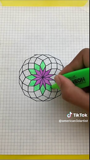 Easy 3D Drawing Tutorial Part 277