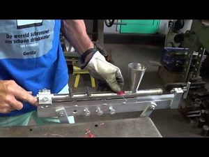 How to make plastic washers from recycled HDPE for the rope pump.