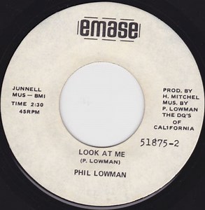 Phil Lowman - Can't Leave You Alone / Look At Me