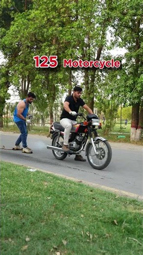 Can a Man stop a Super Bike?