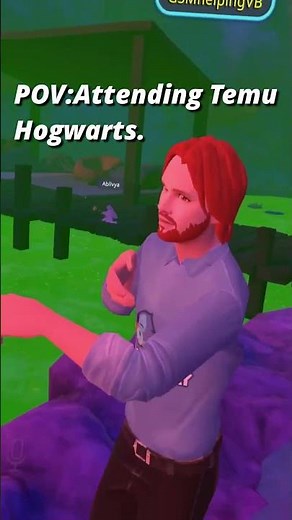 Temu Hogwarts #harrypotter #virtualreality #vrchat