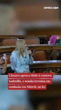 Chamber approves title for singer Ludmilla and session ends in confusion in the city of Niterói (RJ)