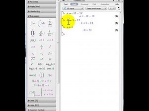 Complex number operations Maple