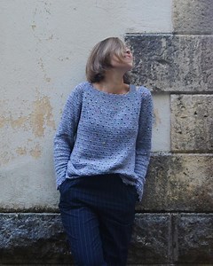 Stardust Jumper Crochet Pattern - Top Down Raglan With Picots & Sequins - Crochet Pullover - Seamless Sweater Pattern - Top Crochet Design - Etsy Canada