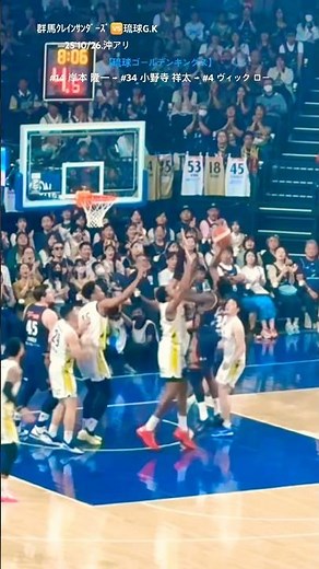 NICEパス繋ぎ【#14岸本隆一 → #34小野寺祥太 → #4ヴィックロー 】2025・10・２６沖アリ〔群馬〕編#shorts