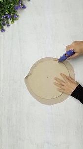 31K views · 499 reactions | An easy way to make an elegant tray from cardboard and jute threads! #DIY #crafts #handmade #creative #ideas #fyp | Nenah Hayati | Facebook