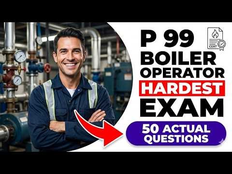 Pass Your 2026 FDNY P-99 Exam Boiler Operator Certificate of Fitness Study Guide Questions