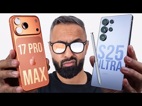 iPhone 17 Pro Max vs Samsung Galaxy S25 Ultra - Which is the Flagship KING?