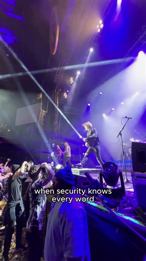When Security Loves The Band #metalcore #beartooth #fyp