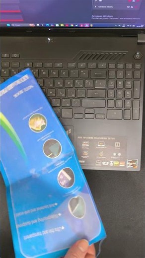 Ultra Thin Keyboard Protector Film for Laptops — Unboxing & Demonstration #shorts#temu#keyboardcover