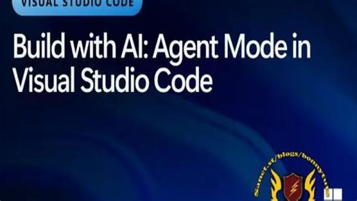 linkedin - Build with AI Agent Mode in Visual Studio Code