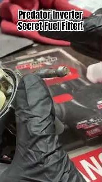 Predator Generator SECRET Clogged Fuel Filter! #Chickanic #diy