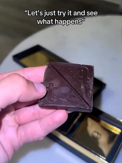 'What if' turned out... 🙈 #tabs #datenight #chocolate #parentstok