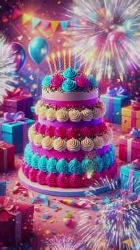 Birthday Cake Magic 🎂🎉 Gifts Everywhere!
