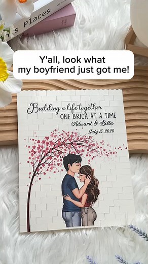 For the partners who build a life together – these personalized building bricks are a must-have! 隣 #macorner #CoupleGifts #PersonalizedBuildingBrick #GiftIdeas | Macorner Decor | Facebook
