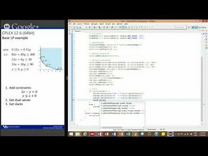 CPLEX & Java 2. Get dual values and slack from an LP
