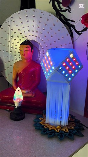 ඩිජිටල් වෙසක් කූඩුව ✨ | LED Vesak Lantern Design