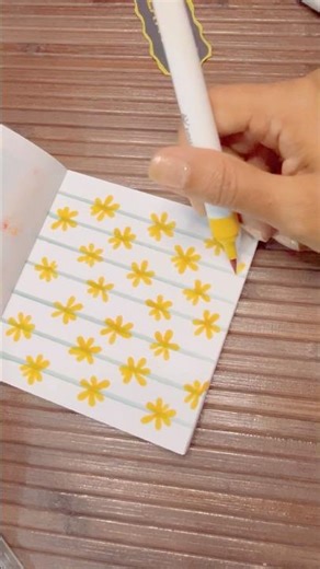 Easy DIY pattern making for journal 🍀#artandcraft #diy #fypシ #pattern #craftshorts #shorts