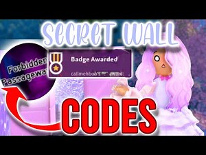 CODES TO UNLOCK THE SECRET WALL IN CAMPUS 3! || Roblox Royale High