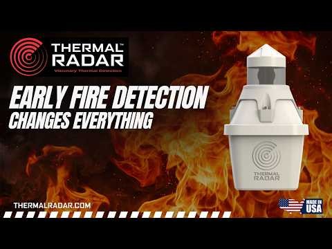 Outdoor Fire Detection with Thermal Radar™ | Early Fire Detection for Large Industrial Sites