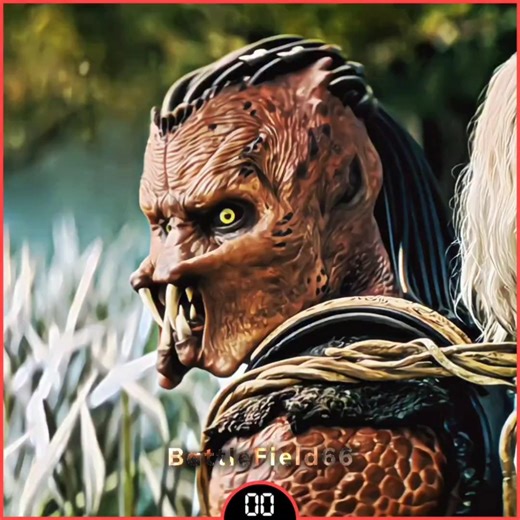 Dek Deadly Aura Takes Down alien 🔥 Predator Badlands 2025 #hollywood #thebazz2