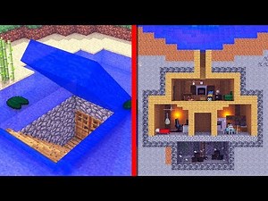 GEHEIME WASSER BASE in UNTER 10 MINUTEN! - Minecraft [Deutsch/HD]