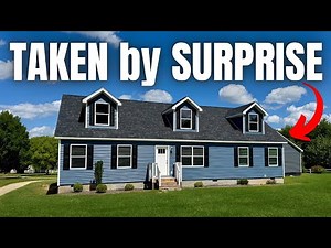 LOOKS HUGE but JUST RIGHT modular home size & floor plan! Prefab House Tour