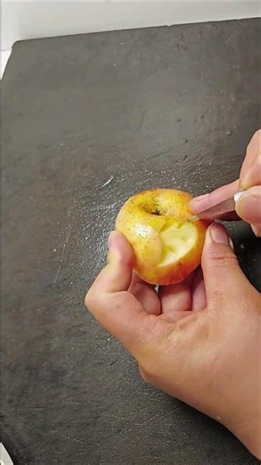 #Sample Apple 🍎 Make Carving Cutting Tips and Tricks #Fruit Carving Ideas#Knife Skills#