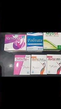 Myo Inositol + Folic Acid Uses And Details | Momfolic, Rimona and Myofolic Sachet #medicineinfo