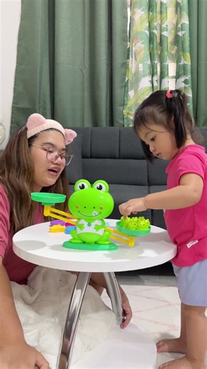 Frog Balance Toy for Toddlers | Educational Math Activity