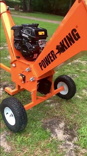 PowerKing (5") 14HP Kohler Tow-Behind Electric Start Wood Chipper Shredder