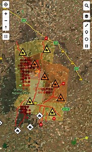 16K views · 130 reactions | This is another look at some real time data showing hot spots around the Grampians. Amazing look at the progress being made by lots of hard working crews! There is already an aircraft up surveying the fire ground. | Fitzmedia Productions / South West Local News | Facebook