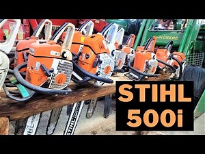 STIHL MS500i l Fuel Injected Chainsaw l Buying a New Chainsaw!