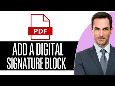 How to Add a Digital Signature Block in PDF – (2026) Step By Step
