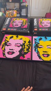 13,364 pieces! Marilyn WE LOVE YOU🌹 LEGO #legosets | Taylor Jennings