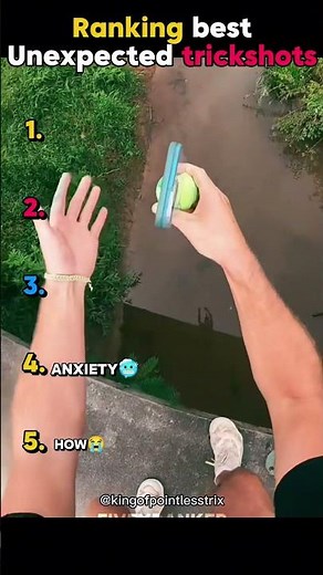 ranking unexpected trick shots