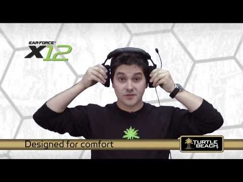 Turtle Beach Ear Force X12 Stereo Xbox Headset Features Video