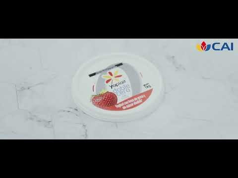 CAI 8 color Lid Printer | Dry Offset Lid Printing Machine | Yogurt Cup Lid Printer #Lidprinter